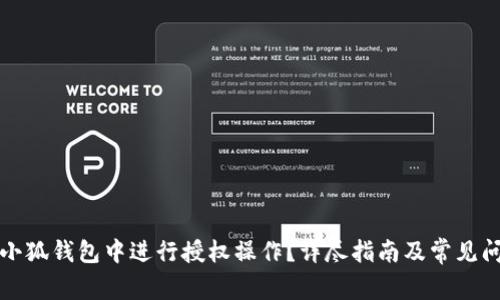 如何在小狐钱包中进行授权操作？详尽指南及常见问题解答