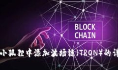 如何在小狐狸中添加波场链（TRON）的详细指南